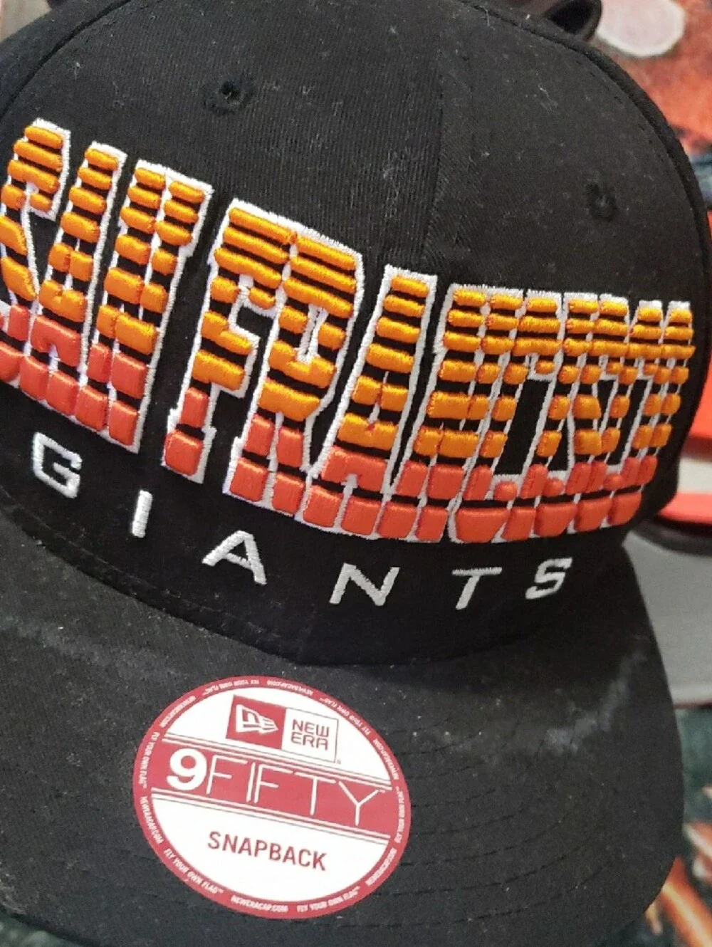 San Francisco Giants hats.adjustable.mens.used.